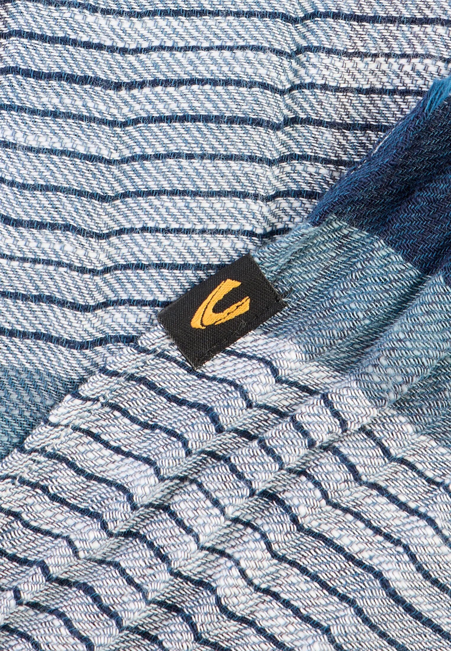 Webschal aus Baumwoll-Twill