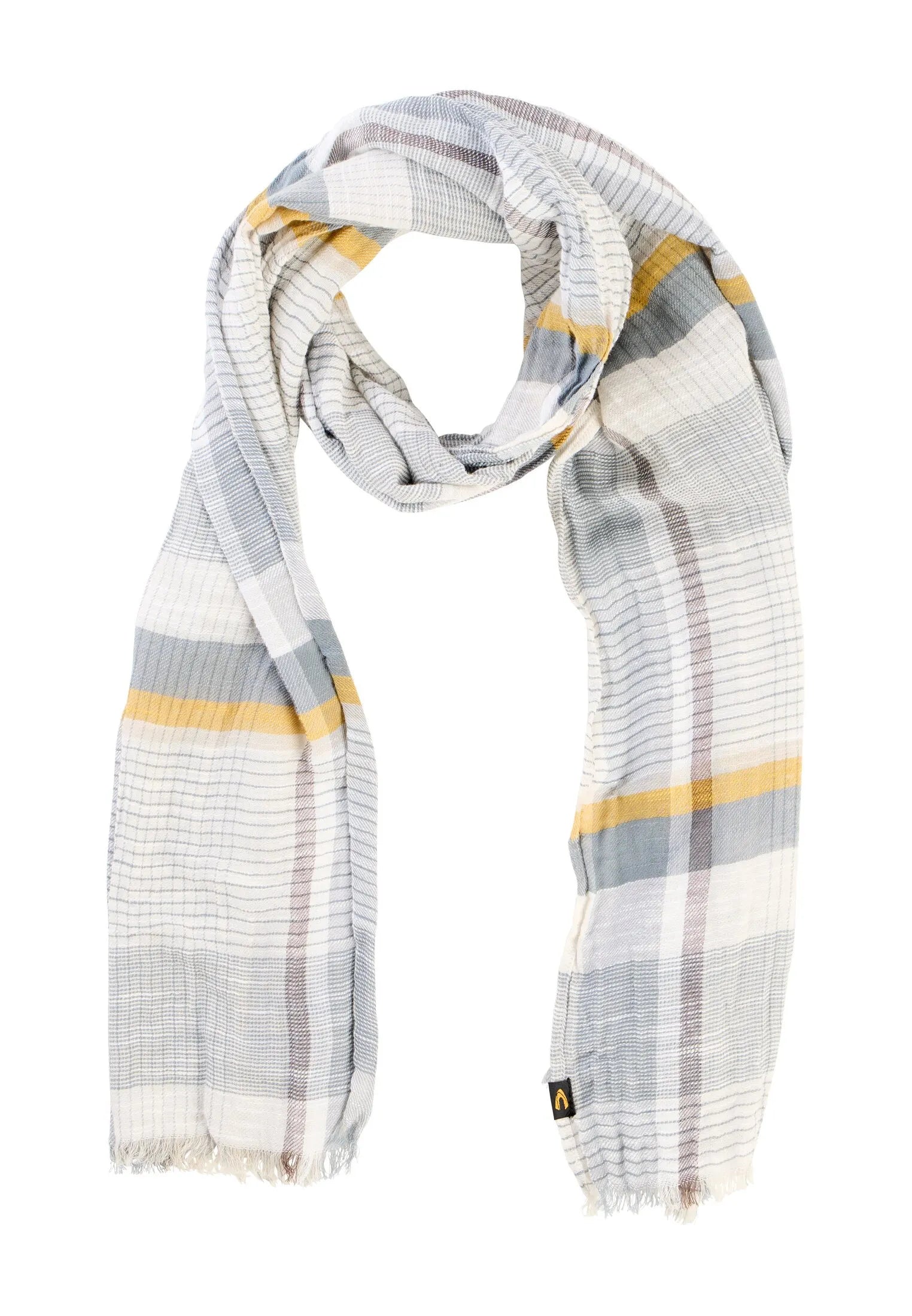 Webschal aus Baumwoll-Twill