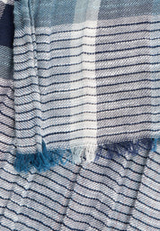 Webschal aus Baumwoll-Twill