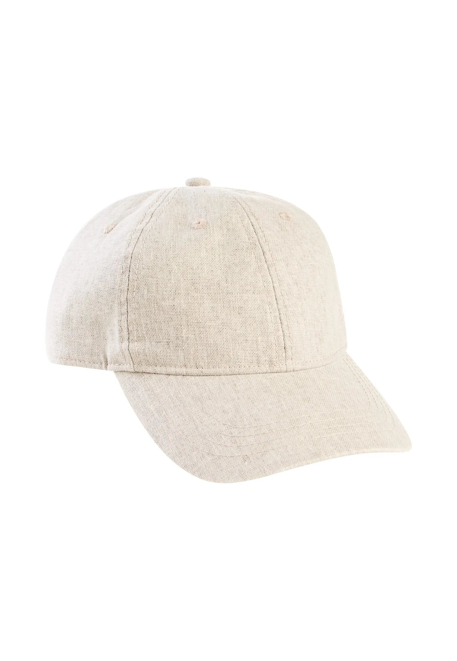 Cap aus Leinenmix