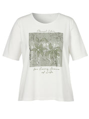 T-Shirt aus Baumwollmix