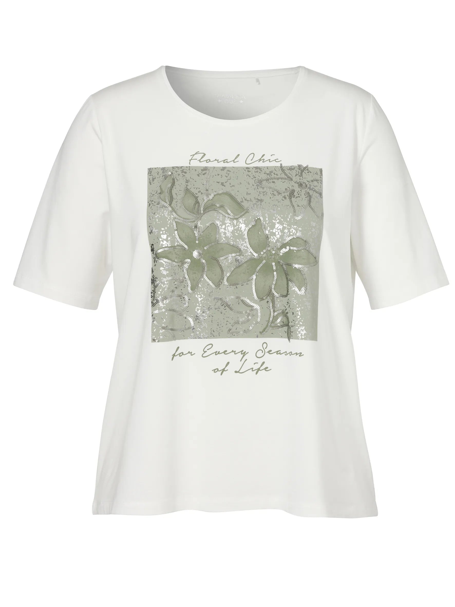 T-Shirt aus Baumwollmix