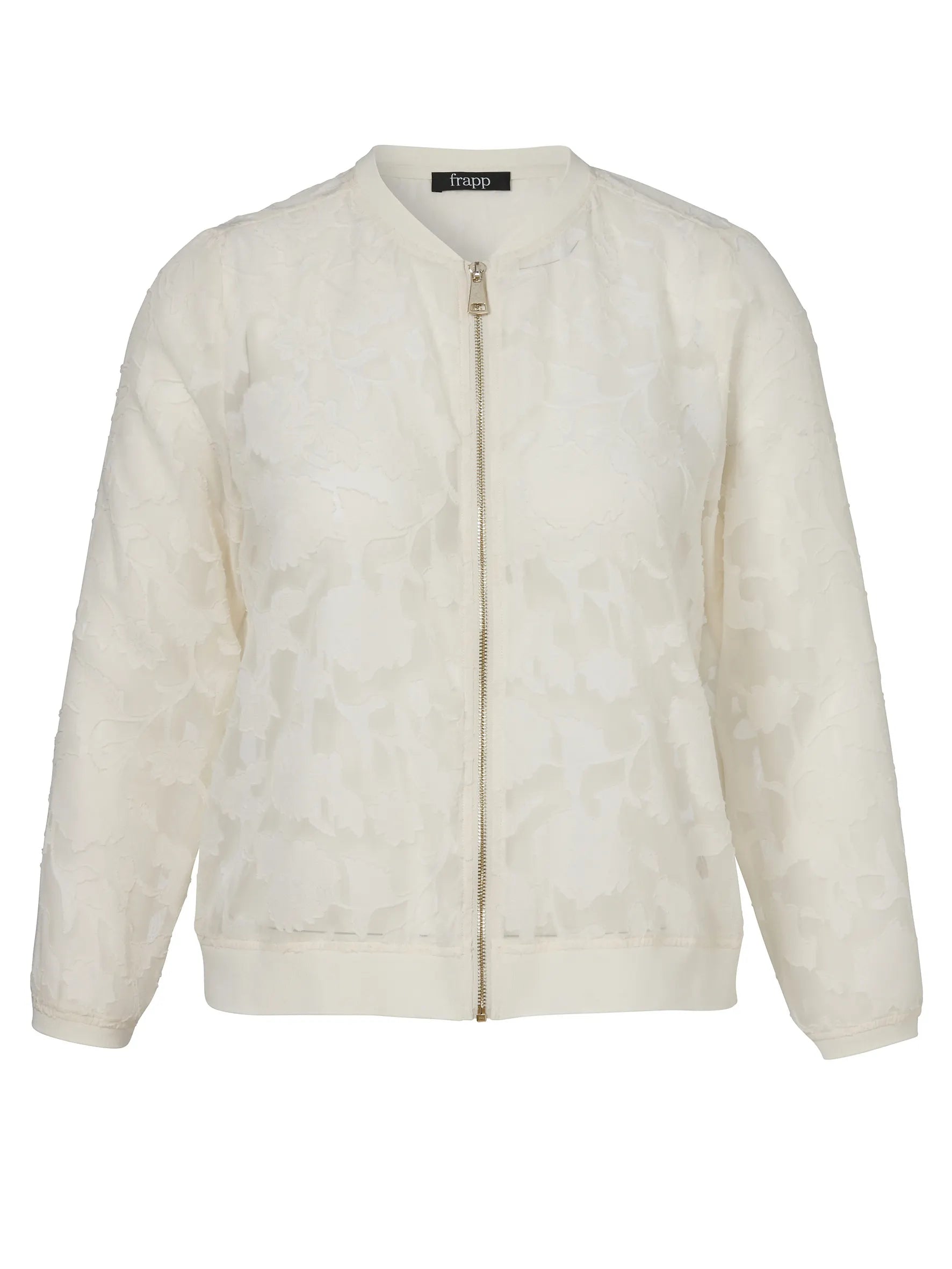 Blouson durchsichtig mit Floral Muster