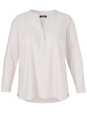 Bluse aus Baumwollmix