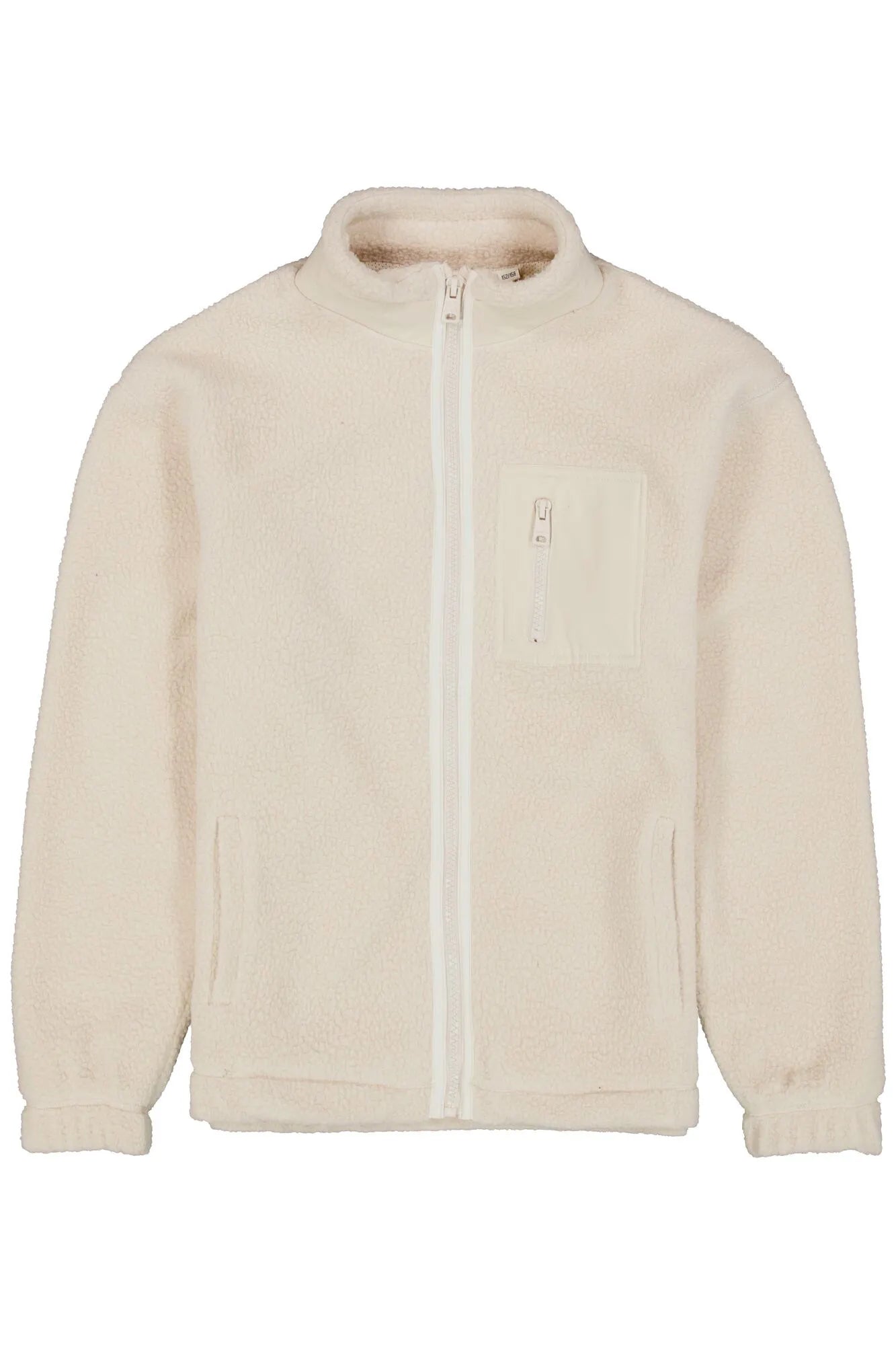 Fleecejacke mit Stehkragen