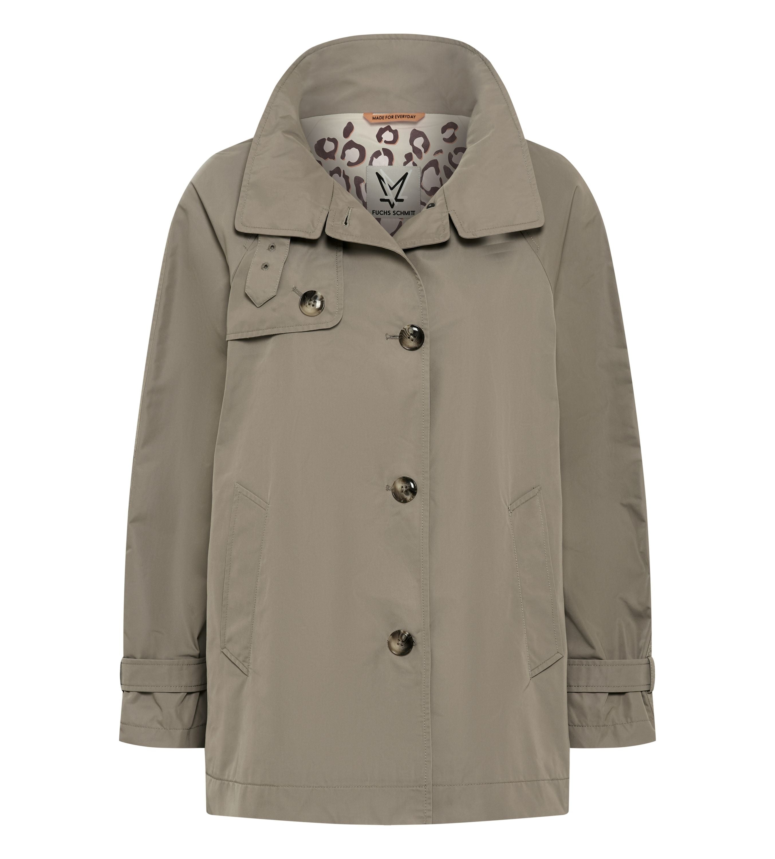 Windbreaker mit Stehkragen