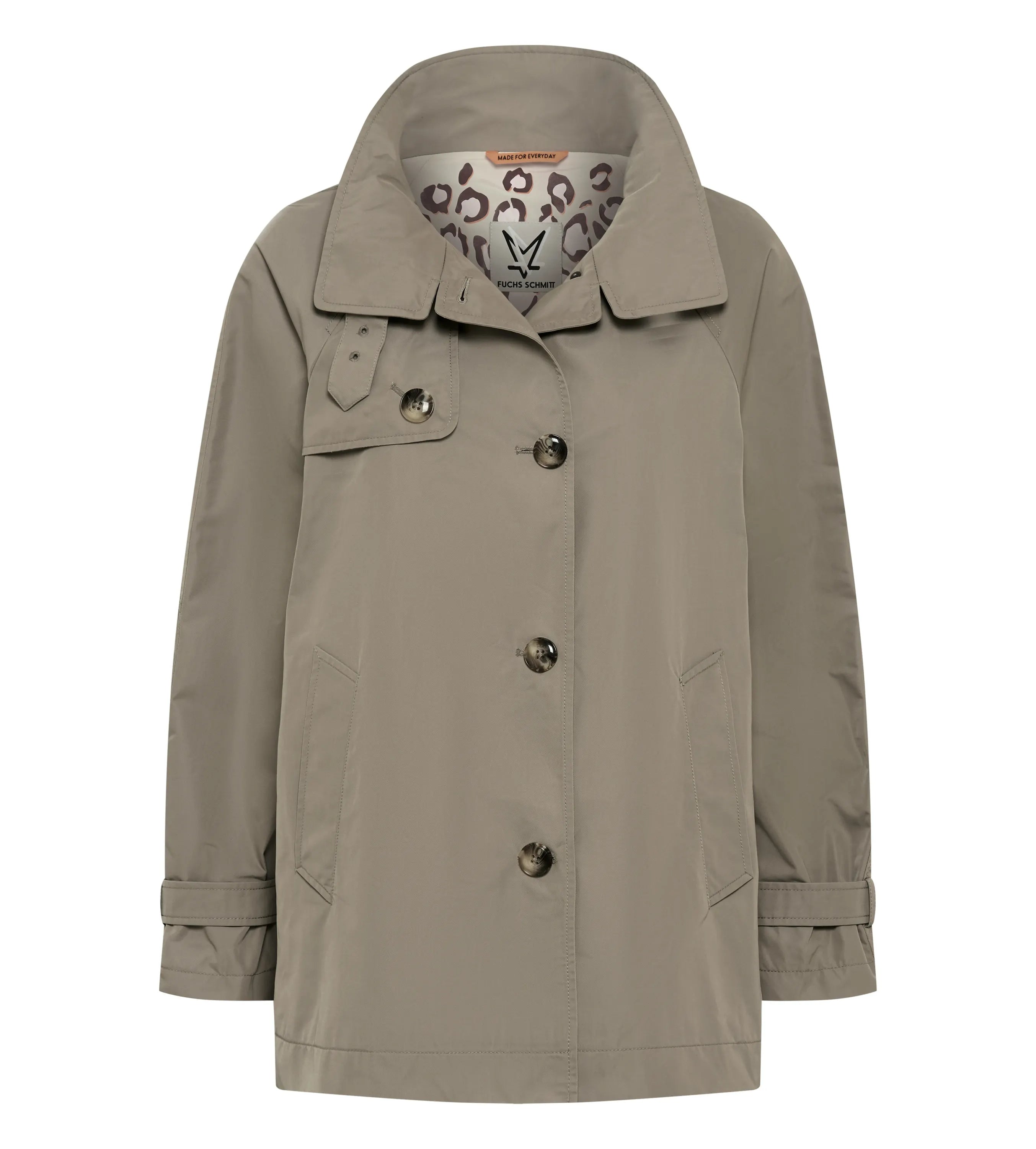 Windbreaker mit Stehkragen