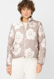 Wende-Steppjacke TAHITI mit Stehkragen