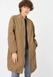 Blouson-Mantel mit Stehkragen