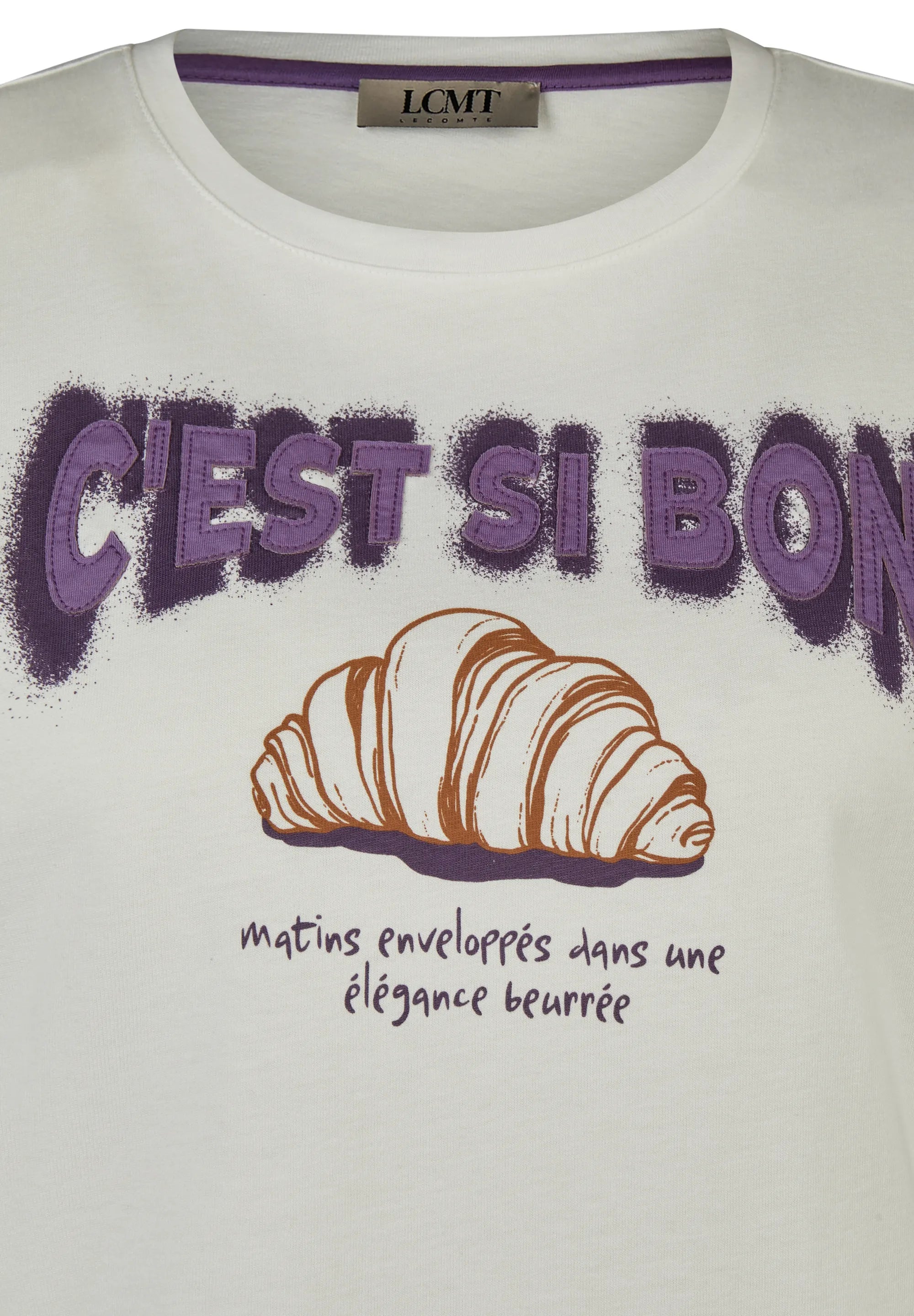 T-Shirt MARAIS VIBE aus Baumwolle