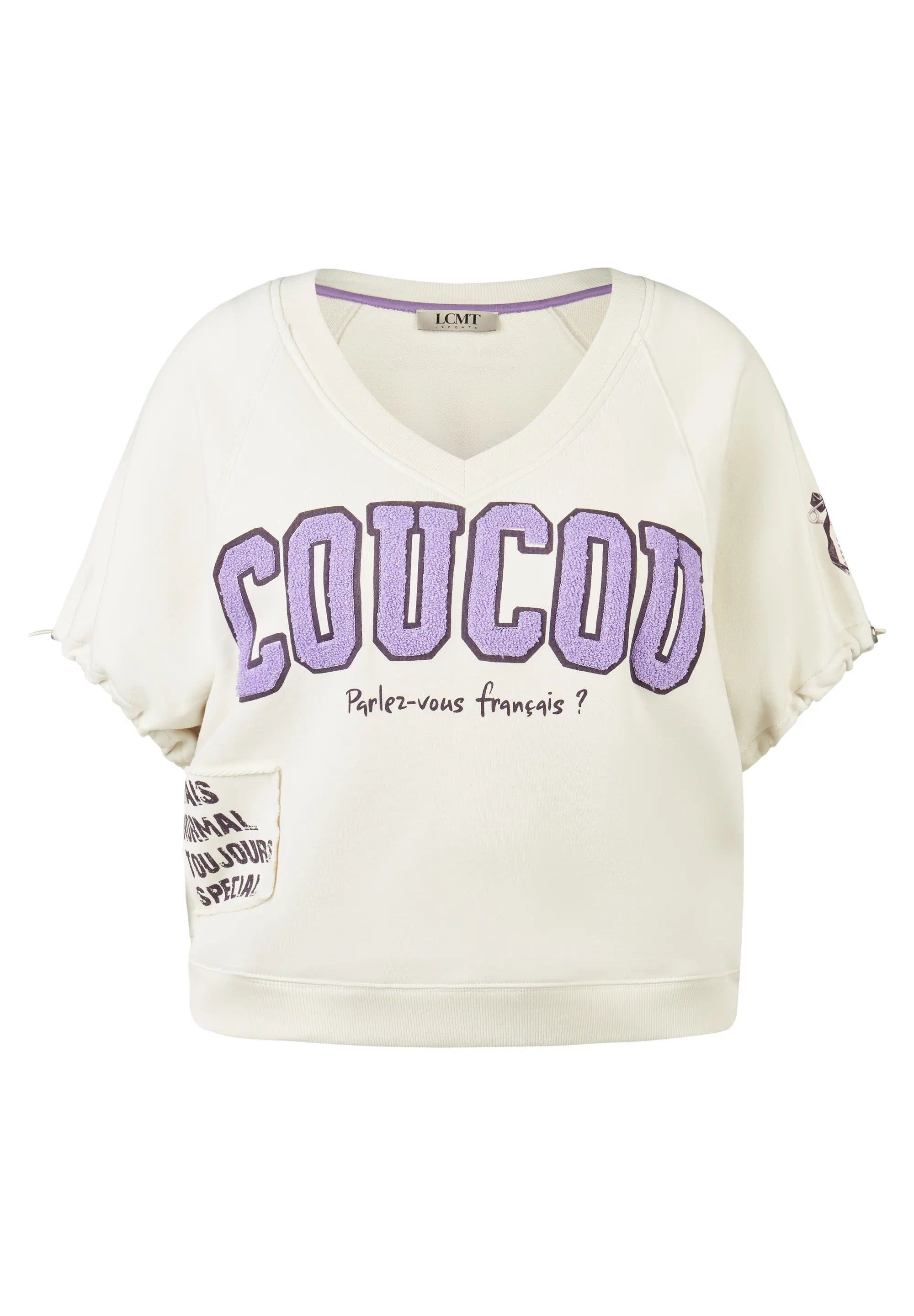 T-Shirt MARAIS VIBE aus Baumwolle
