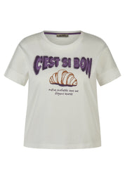 T-Shirt MARAIS VIBE aus Baumwolle