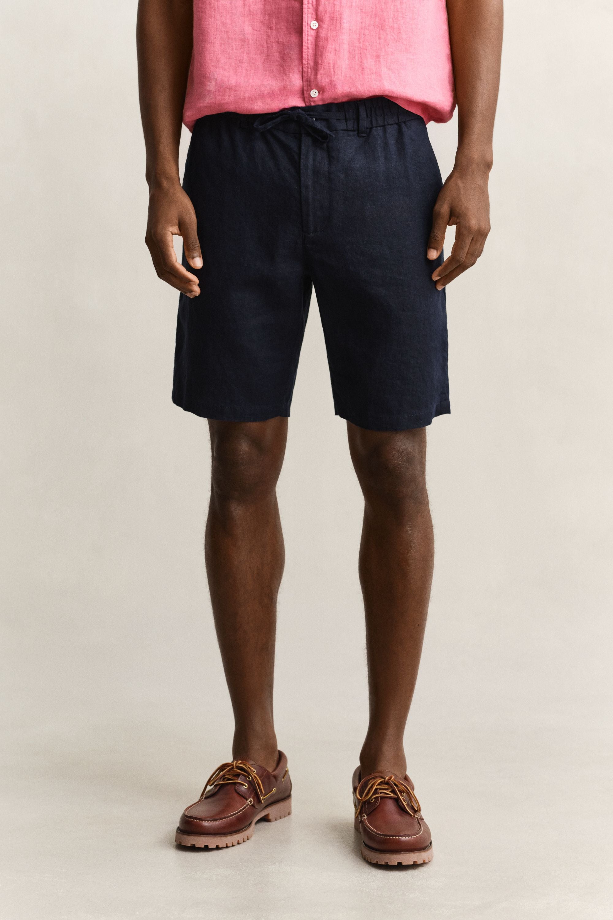 Leinen Shorts Regular Fit