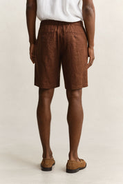Leinen Shorts Regular Fit