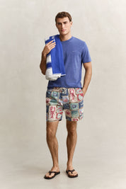 Canvas-Shorts aus Bio-Baumwolle