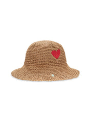 Bucket Hat aus Stroh