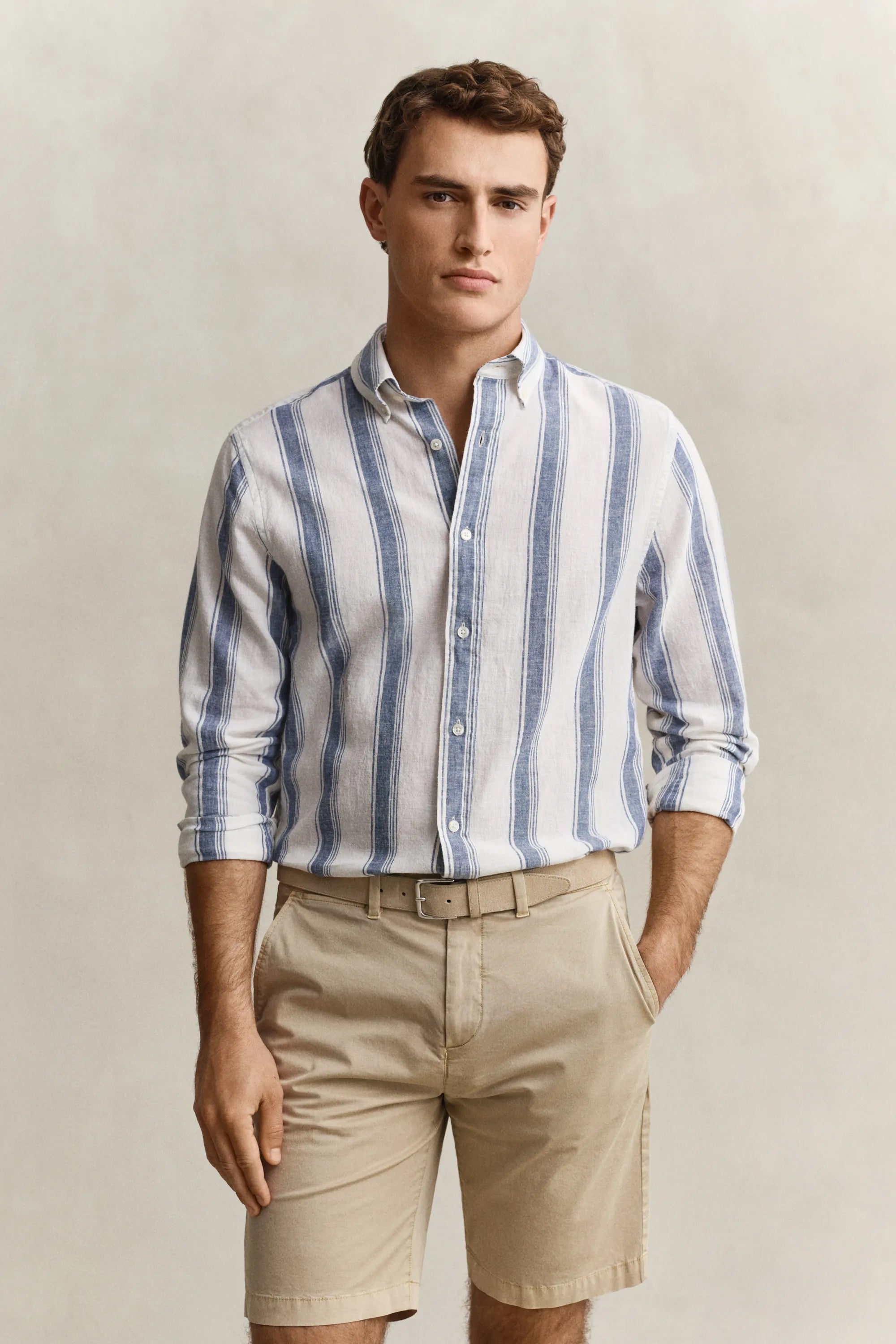 Leinenhemd Regular Fit