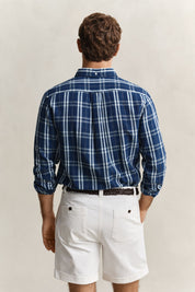 Hemd Regular Fit aus Leinenmix