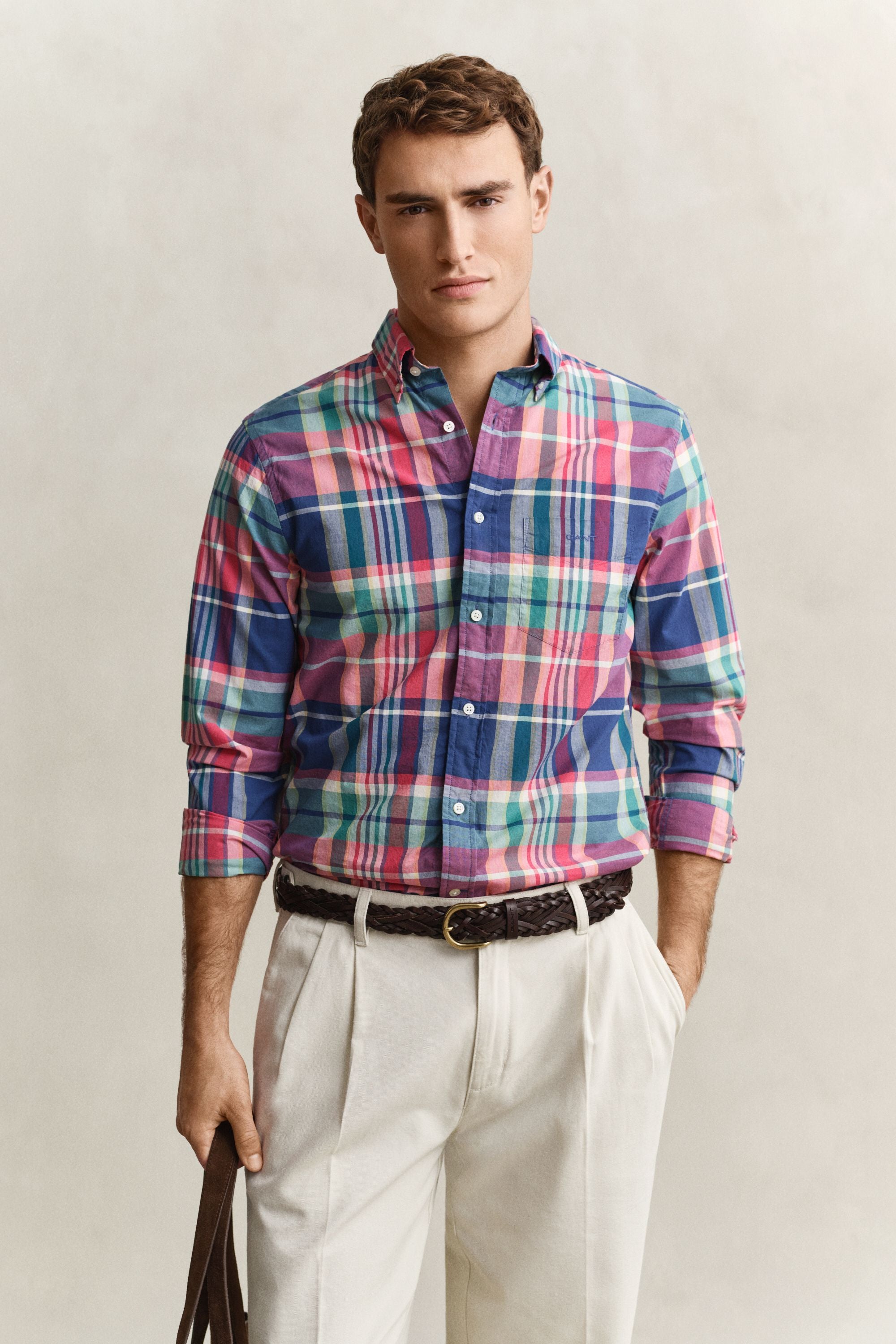 Freizeithemd MADRAS Regular Fit