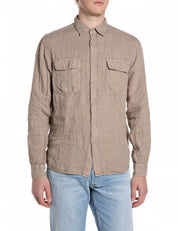 Leinenhemd Regular Fit