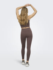ONPJAIA LIFE HW SEAM TIGHTS NOOS, Chocolate Martini