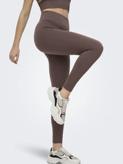 ONPJAIA LIFE HW SEAM TIGHTS NOOS, Chocolate Martini