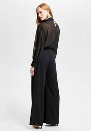 Bundfaltenhose Straight Leg
