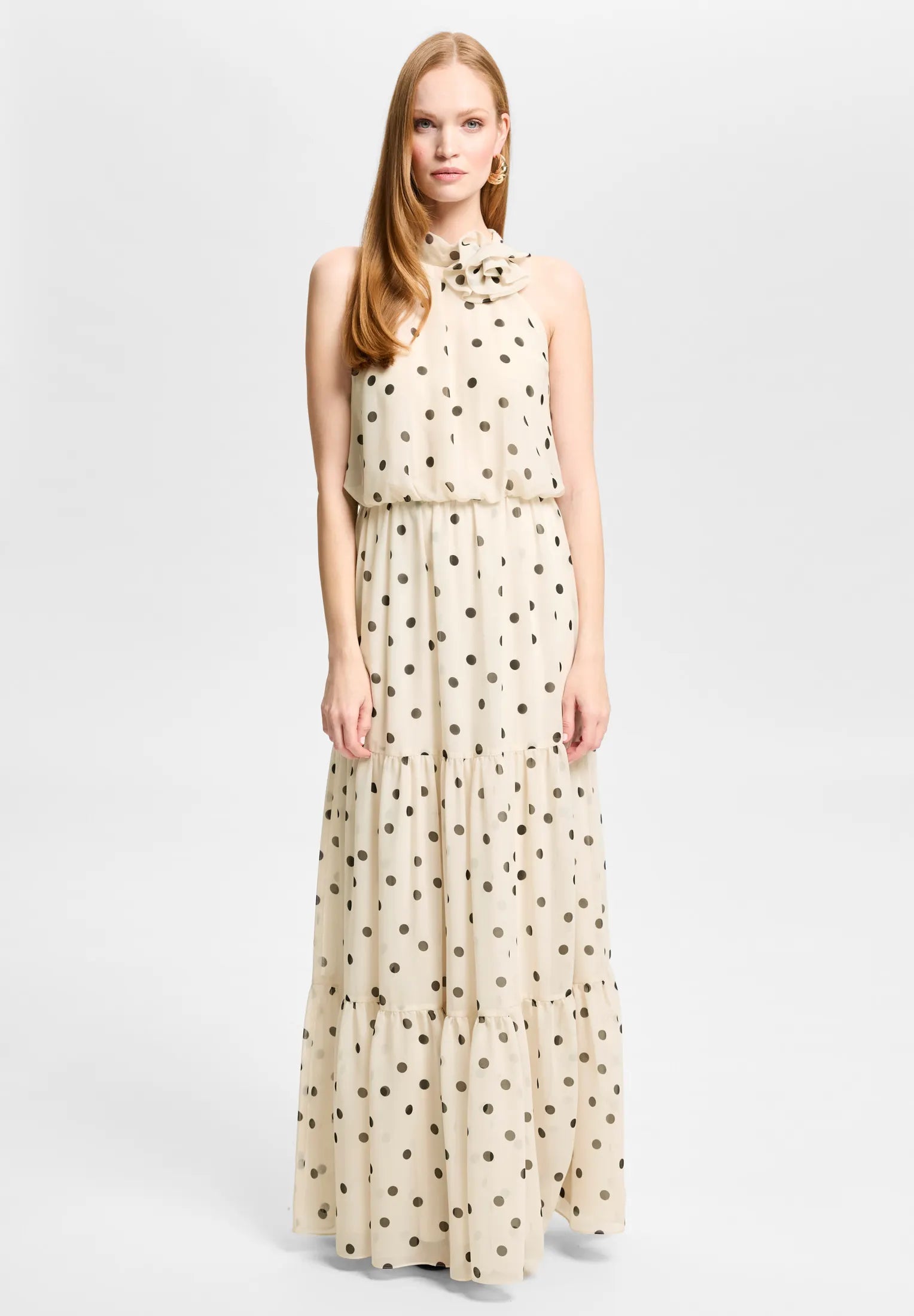 Abendkleid Maxi aus Chiffon