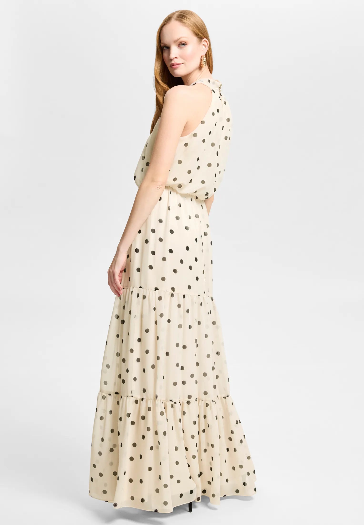 Abendkleid Maxi aus Chiffon