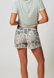 Loungeshorts aus Modalmix
