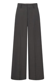 Hose Wide Leg aus Viskose-, Leinenmix