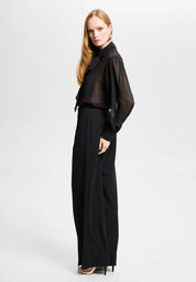 Bundfaltenhose Straight Leg