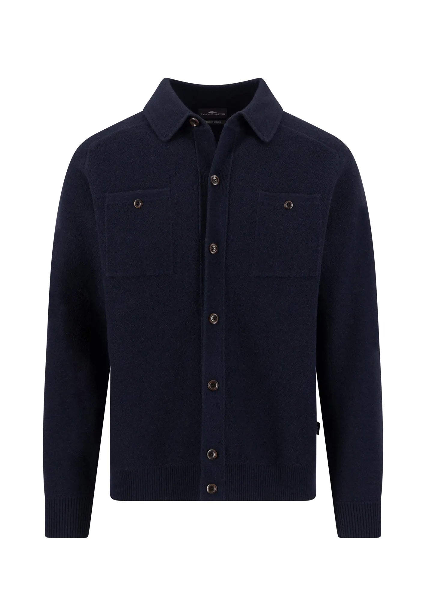 Overshirt Regular Fit aus Wolle
