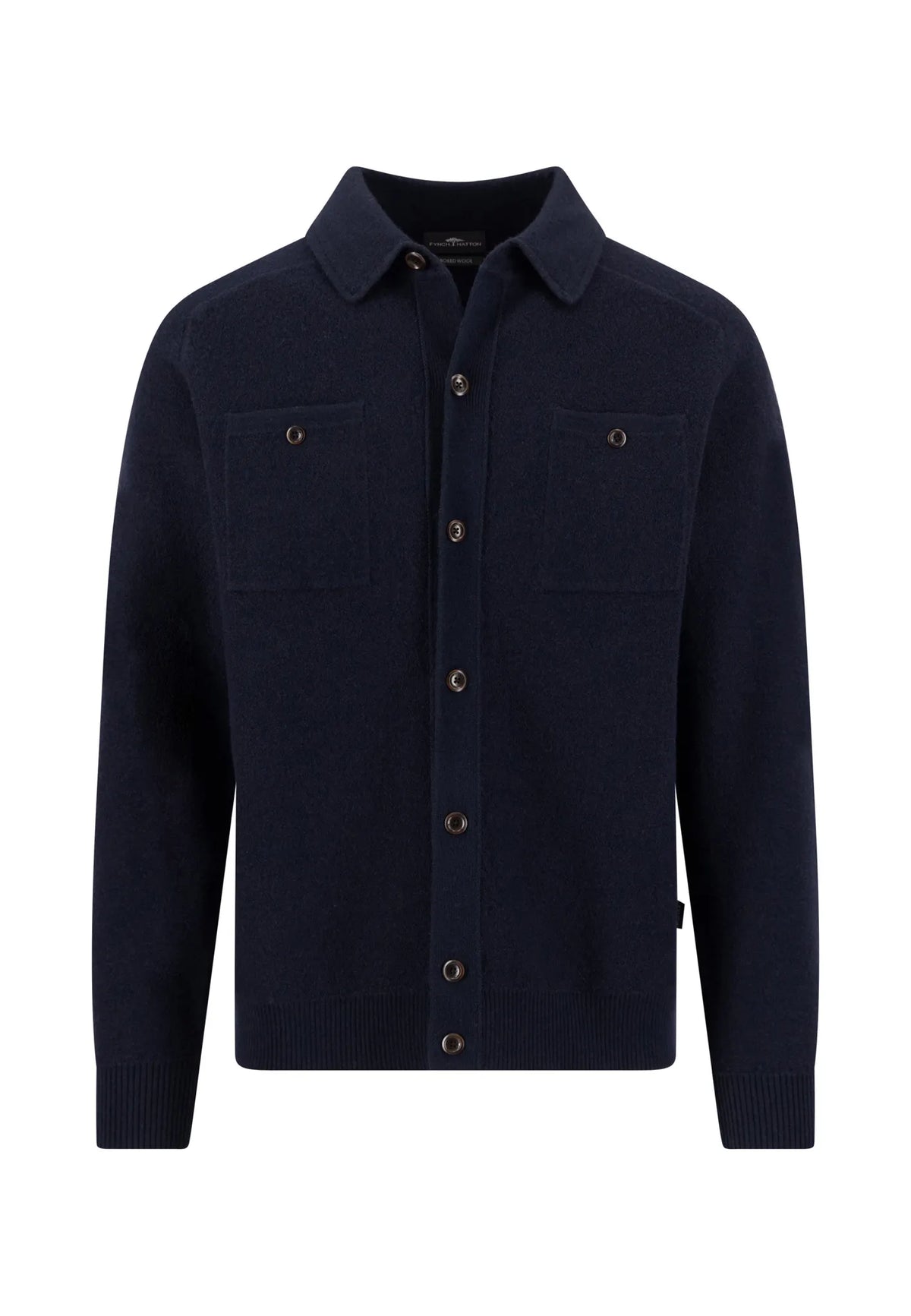 Overshirt Regular Fit aus Wolle