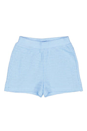 Strick-Shorts aus Baumwollmix