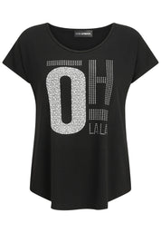 T-Shirt aus Viskose