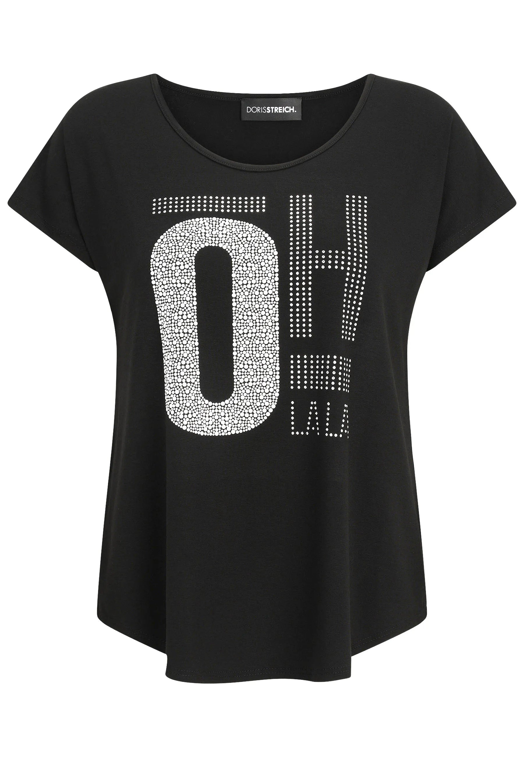 T-Shirt aus Viskose