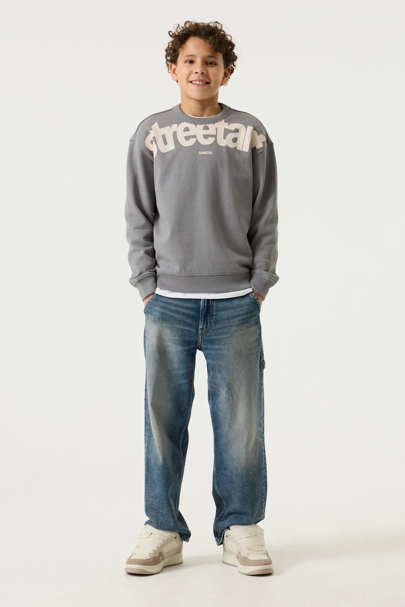 Sweatshirt aus Baumwolle