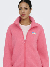Teddyjacke ONLEVA mit Stehkragen