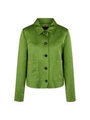 Overshirt aus schimmerndem  Viskosemix