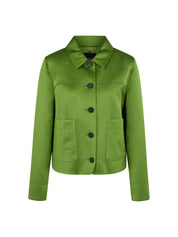 Overshirt aus schimmerndem  Viskosemix