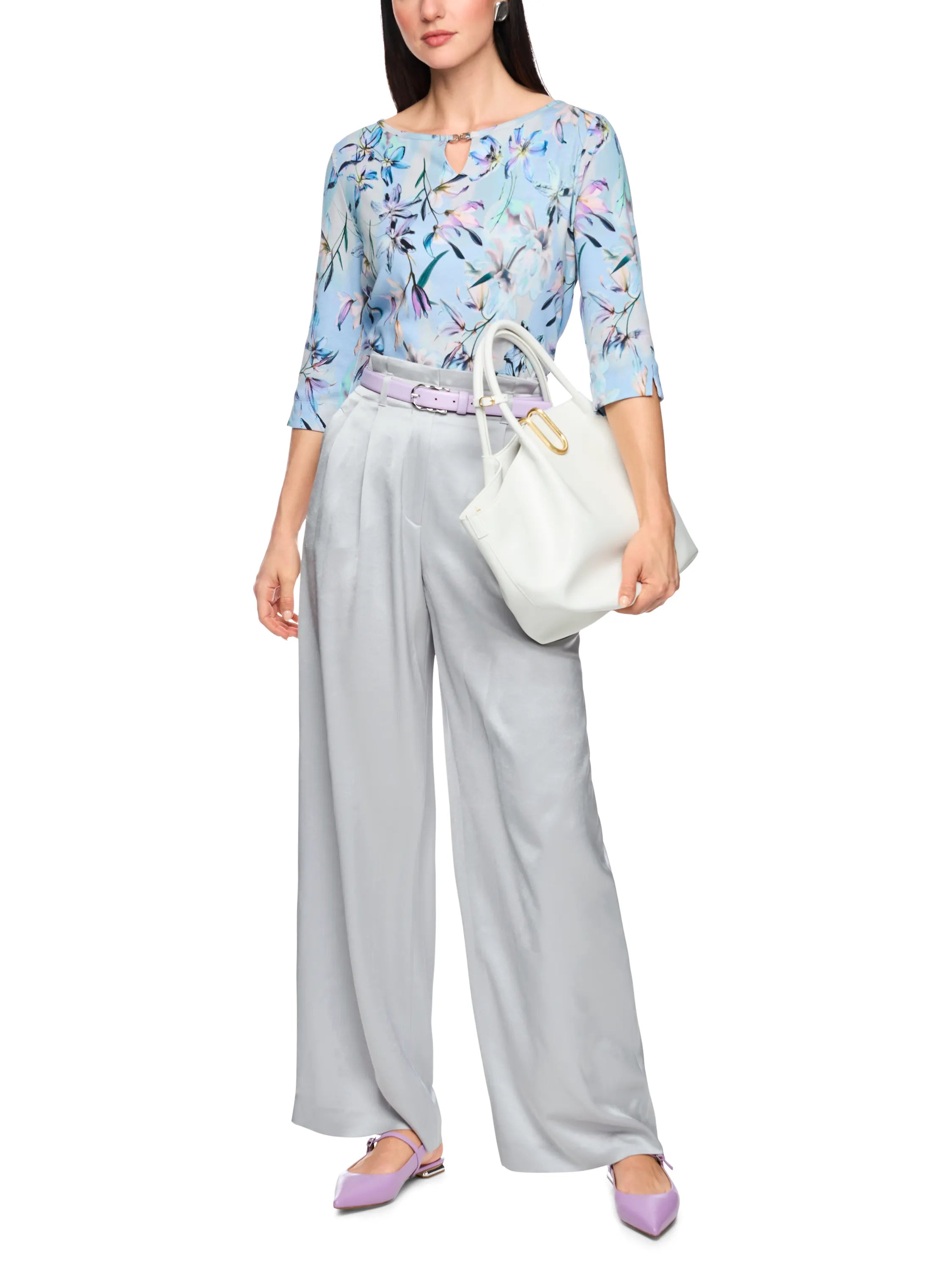 Bundfaltenhose WICHTIA Wide Leg