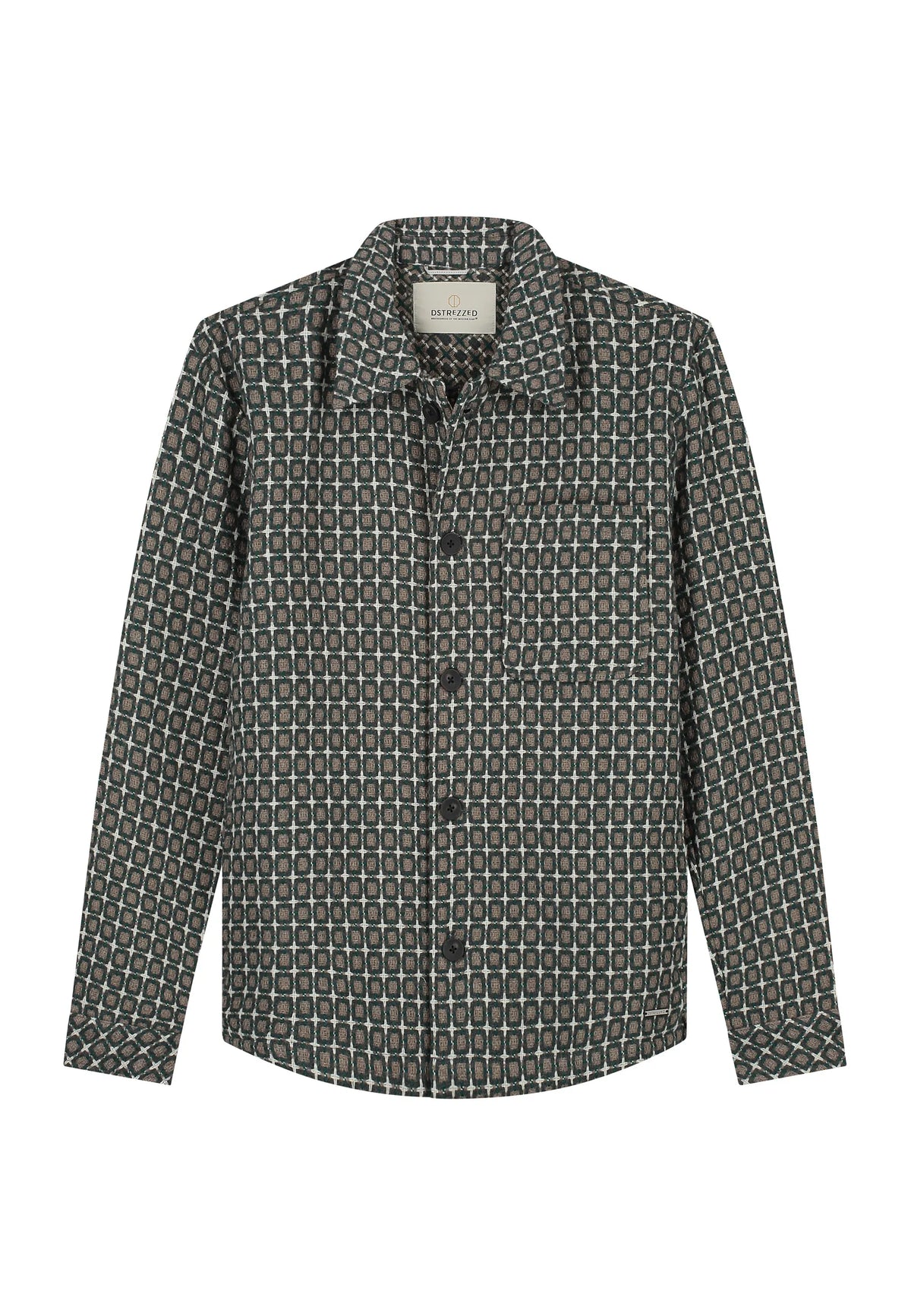 Overshirt aus Wollmix