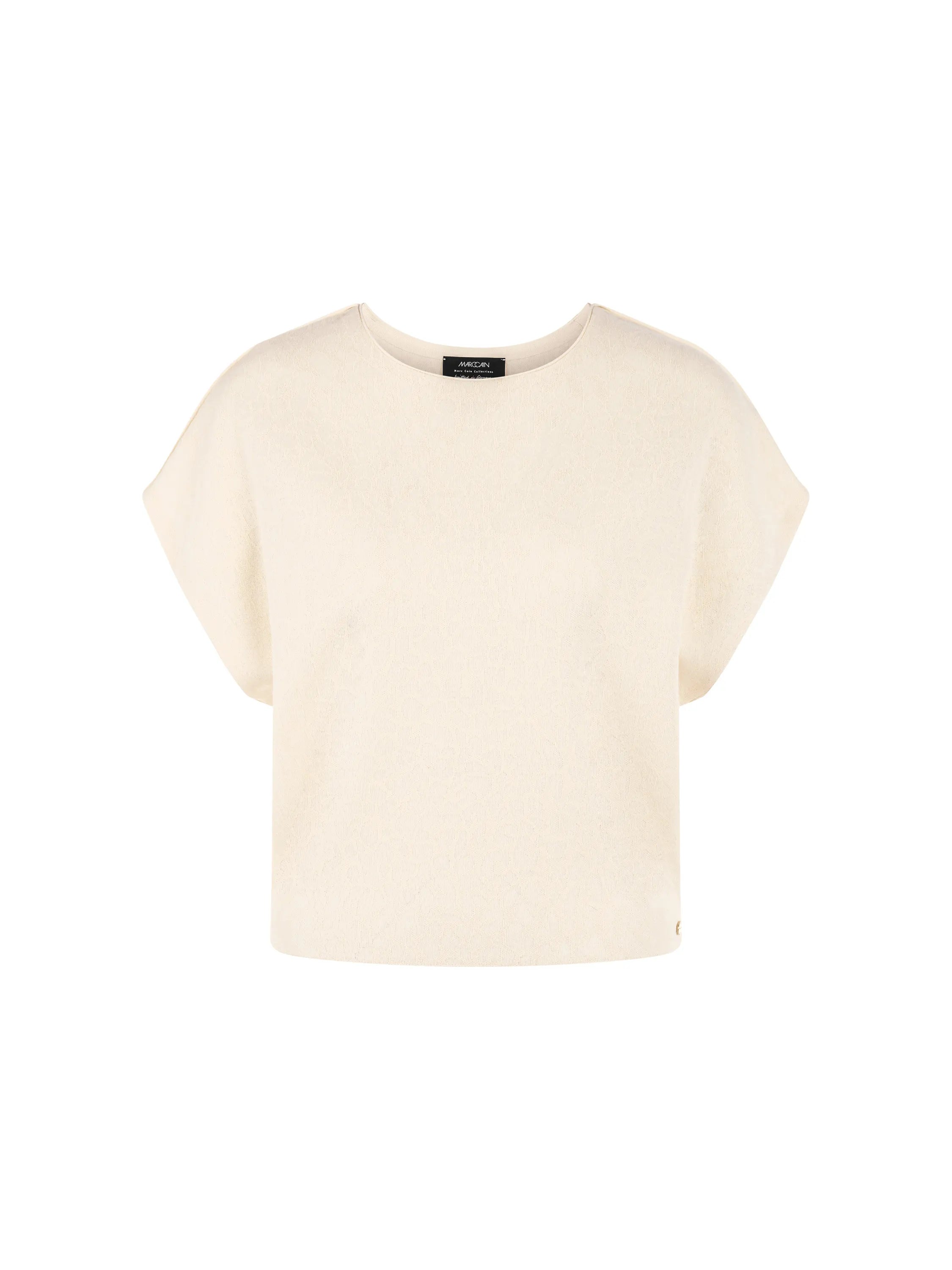 Feinstrick-Pullover mit Leoprint