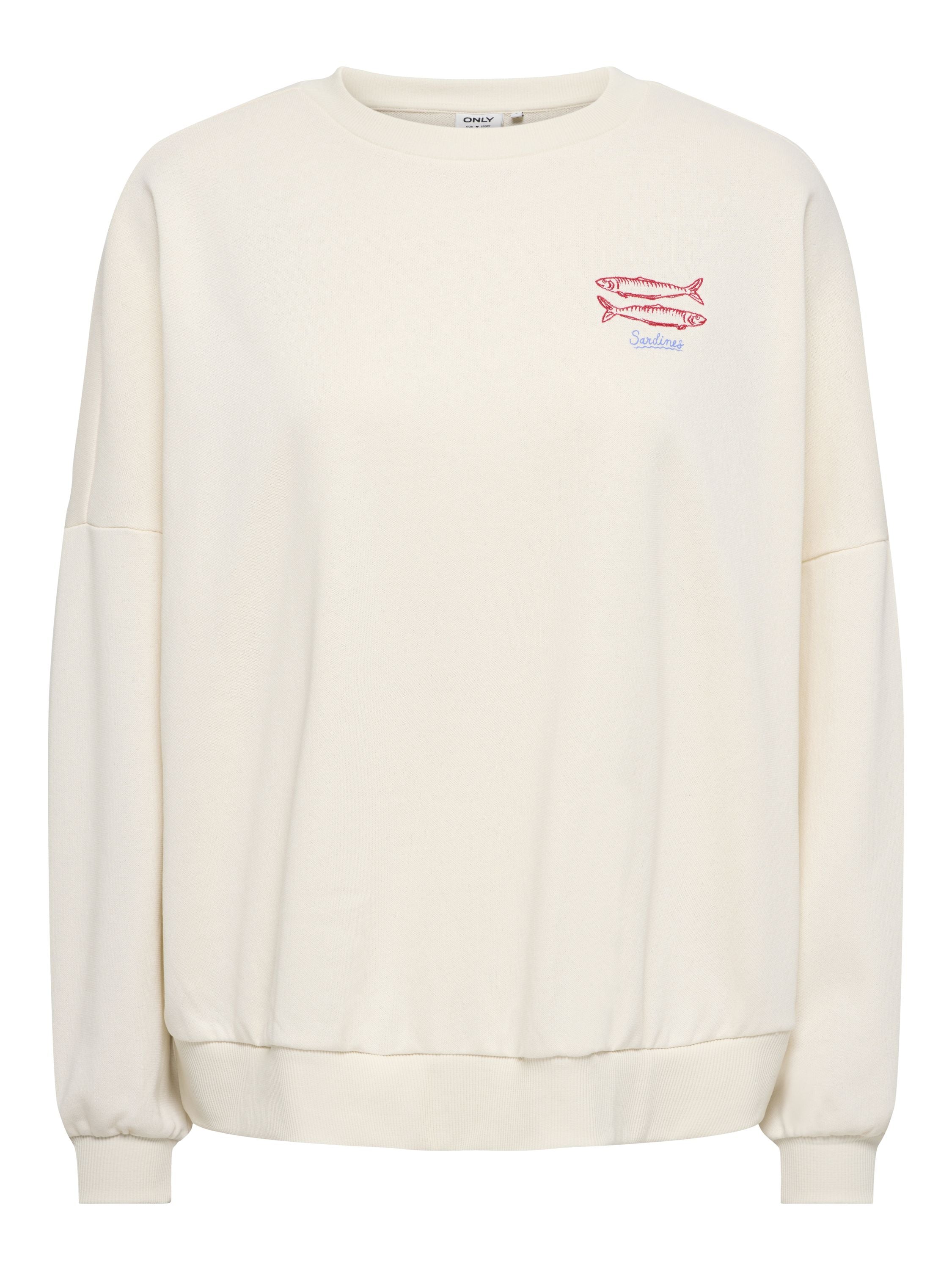 Sweatshirt ONLDEBORAH aus Baumwollmix