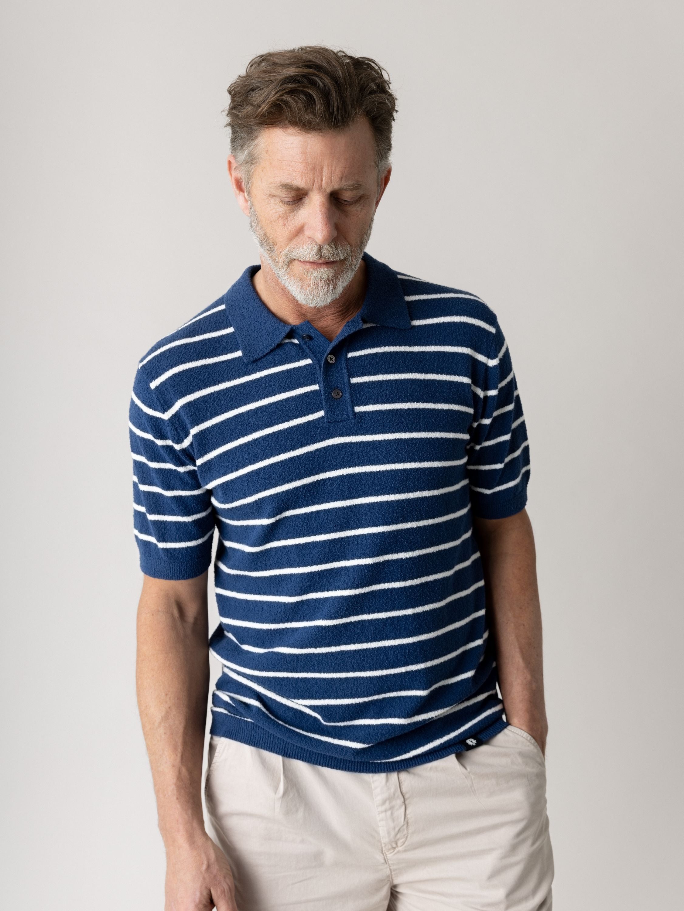 Poloshirt aus Baumwollmix