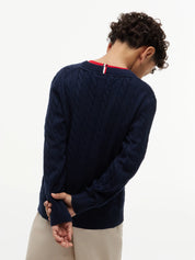 Strickpullover aus Baumwolle