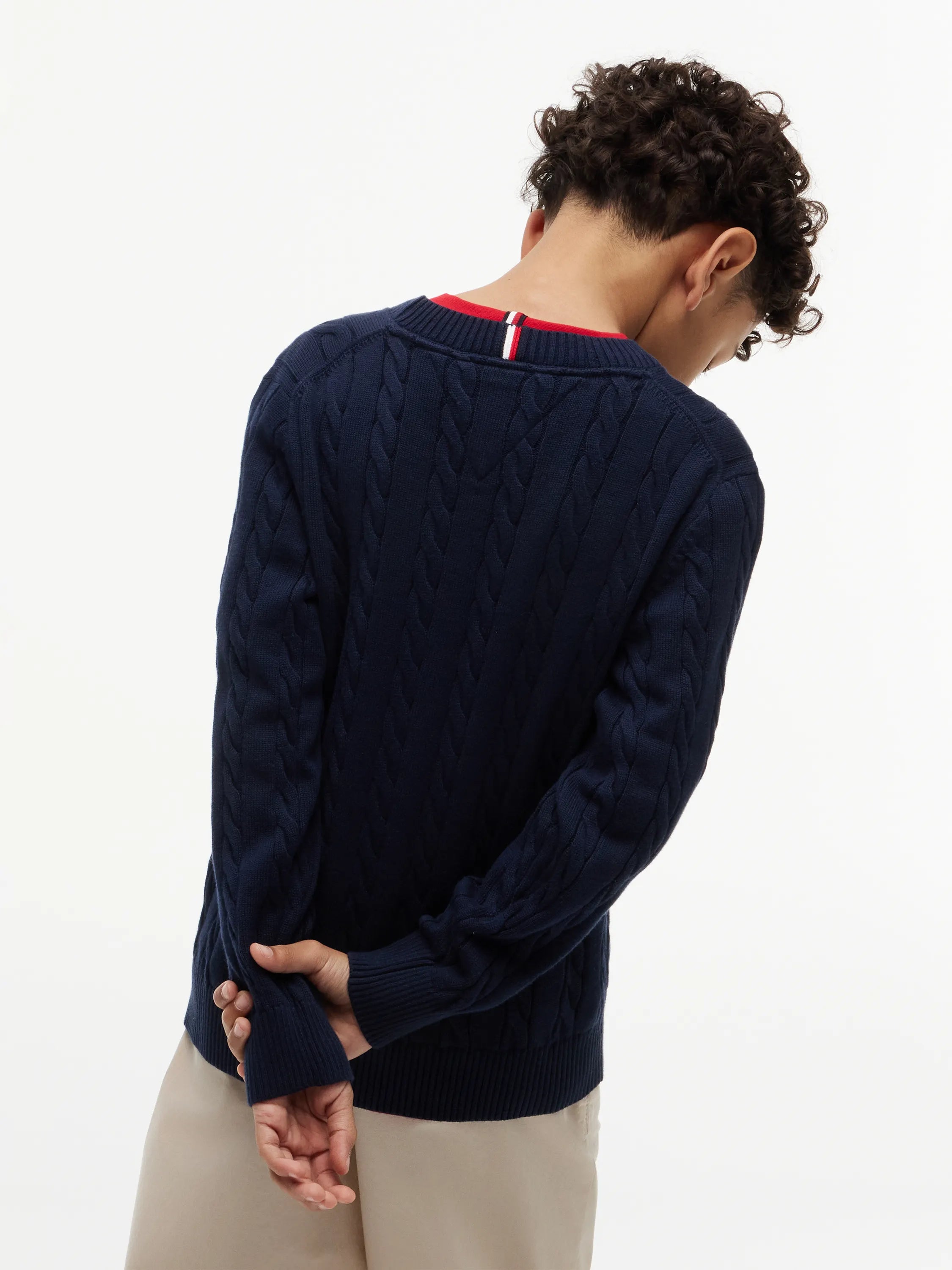 Strickpullover aus Baumwolle