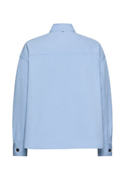 Bluse Relaxed Fit mit Stehkragen
