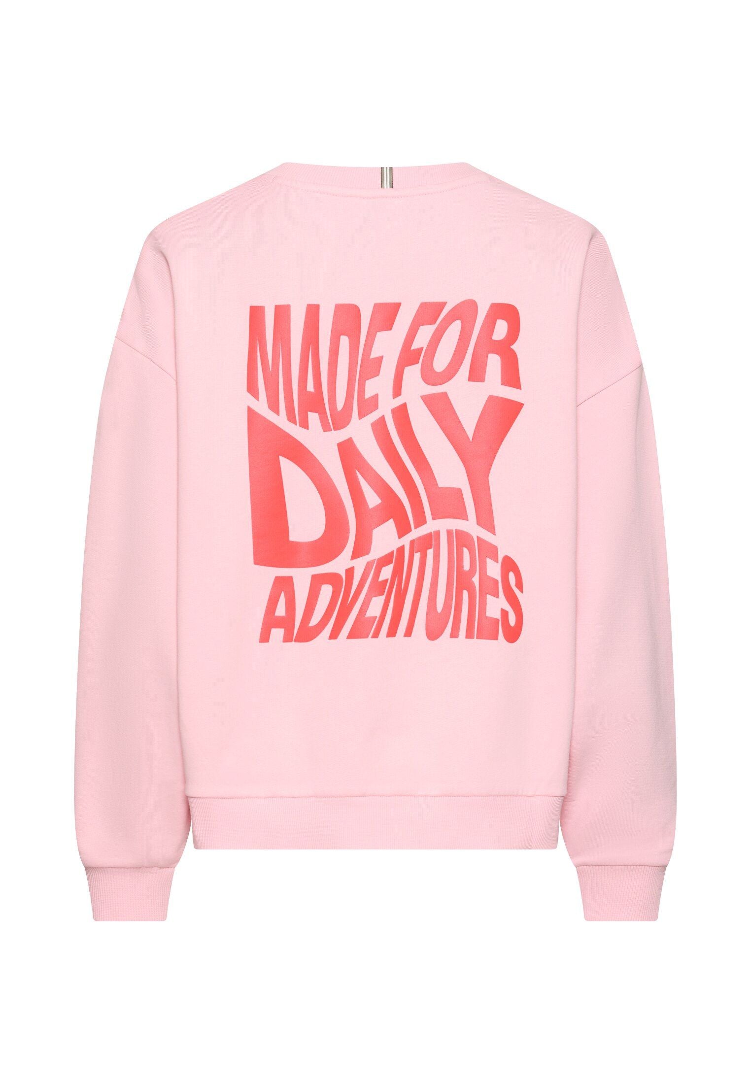 Sweatshirt mit Backprint
